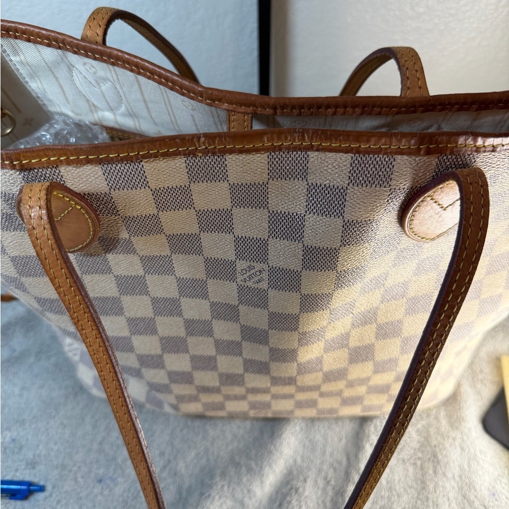 Louis Vuitton Azur neverfull MM - Picture 12 of 15